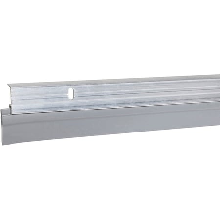 All-Source 1-5/8 In. x 36 In. Silver Aluminum & Vinyl Door Sweep A59/36HDB